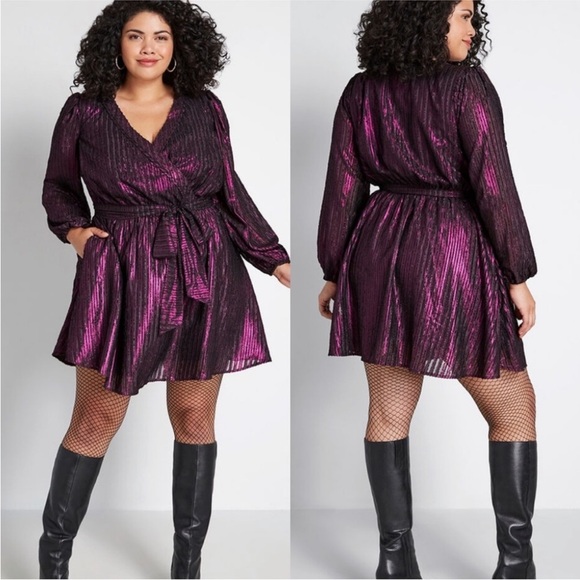 Modcloth Your Time To Shine Mini Dress - Picture 14 of 16